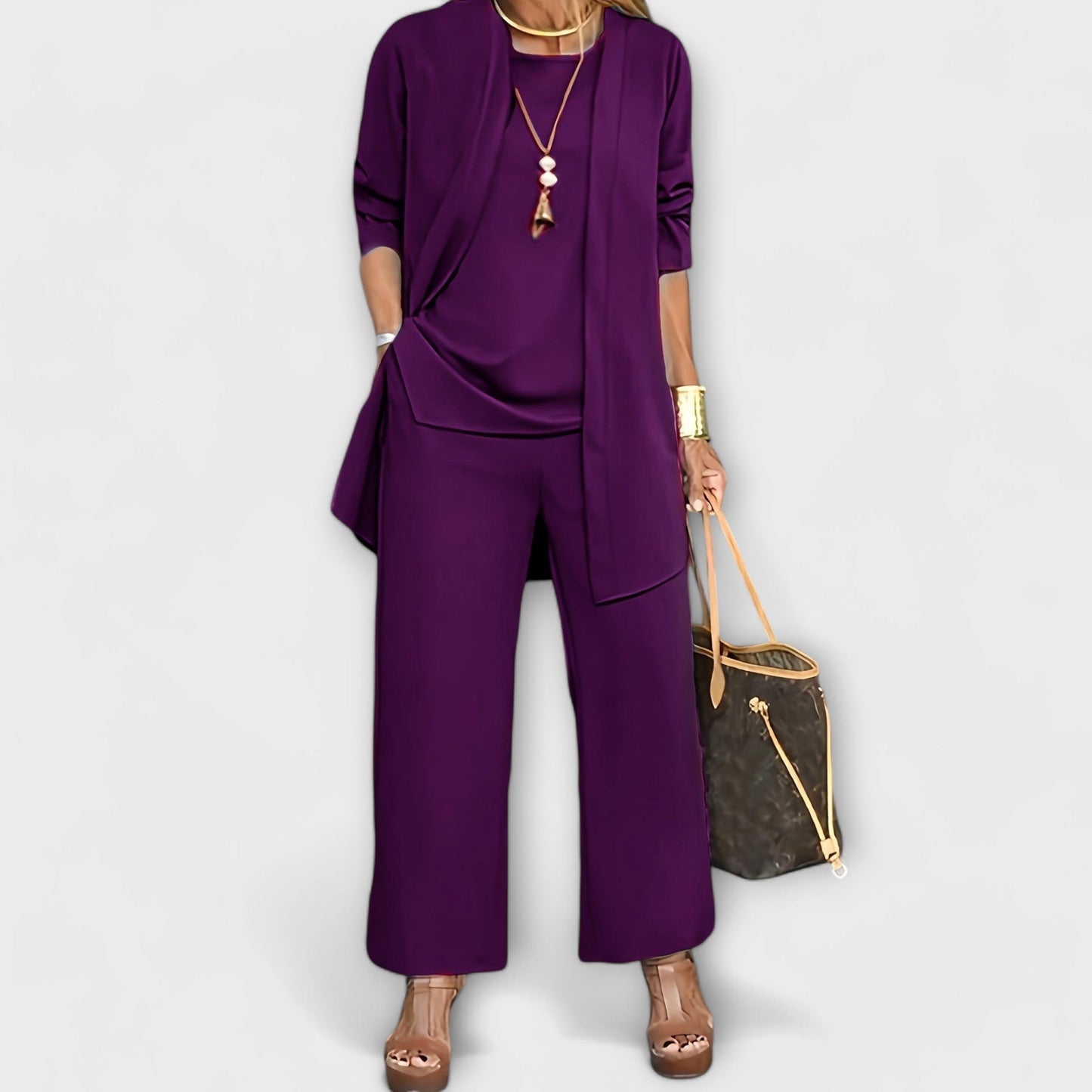 Women’s Three-Piece Lounge Set