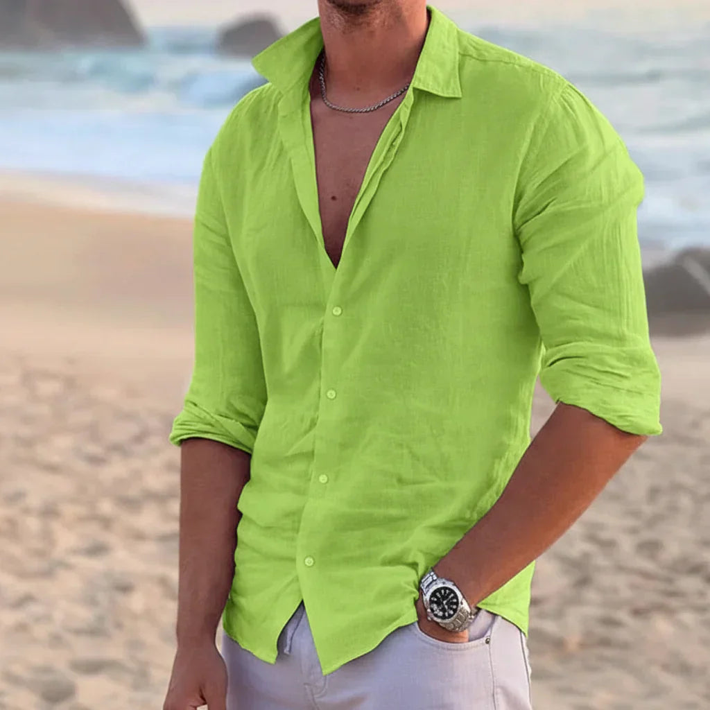 Men’s Long Sleeve Summer Shirt