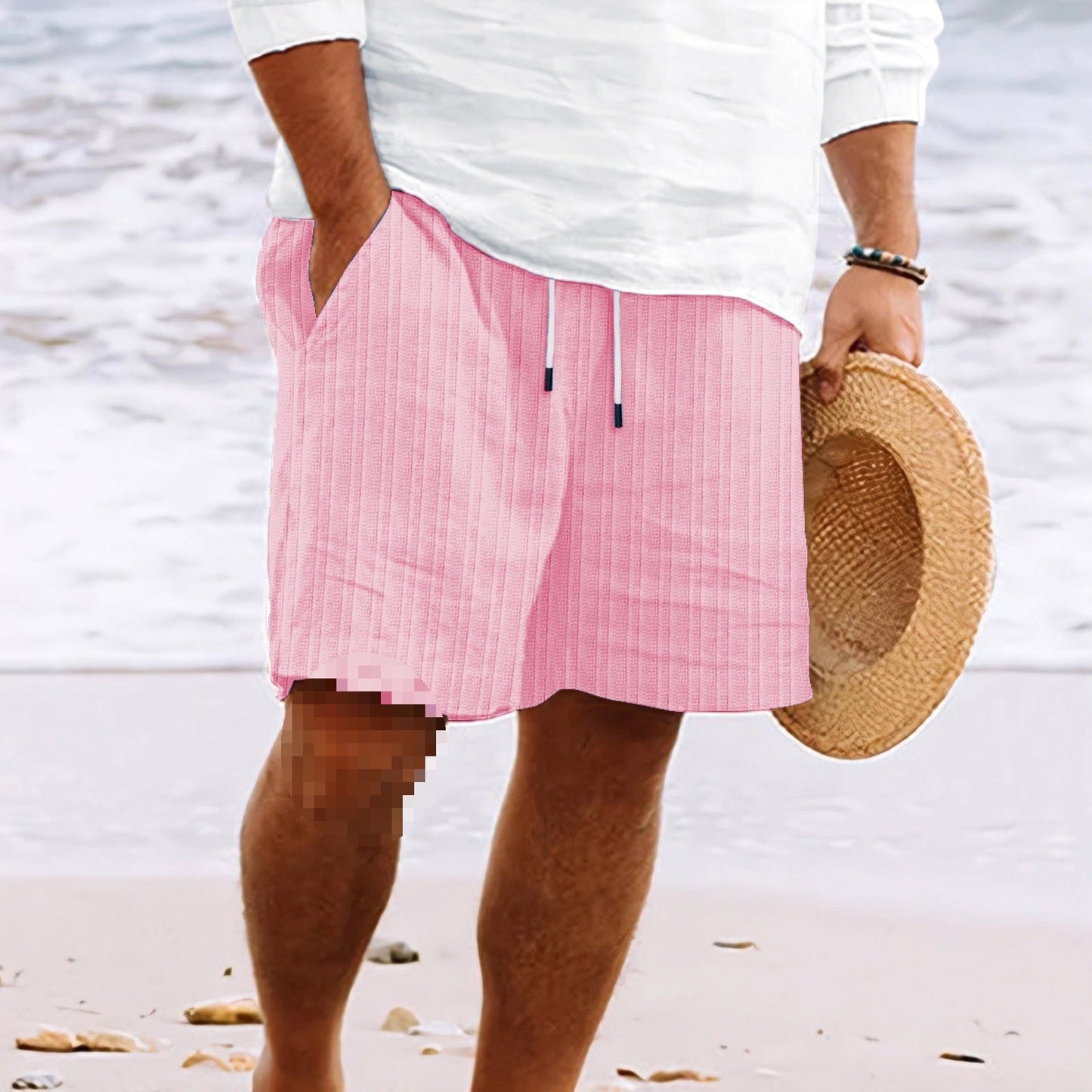 Men’s Striped Summer Shorts