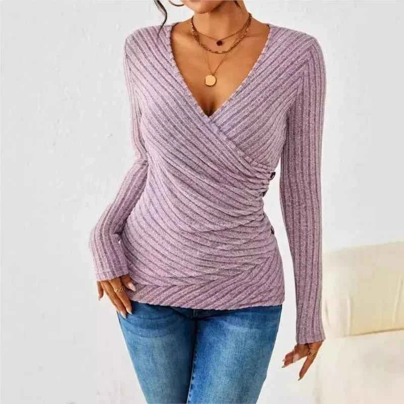 Elegant Long Sleeve Top for Everyday and Evening Styling