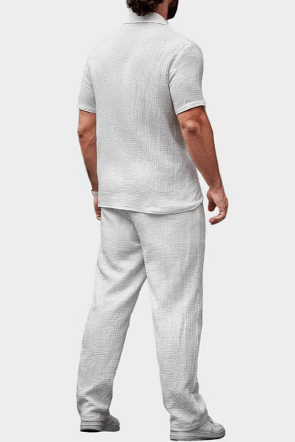 Men’s Short Sleeve Shirt Set