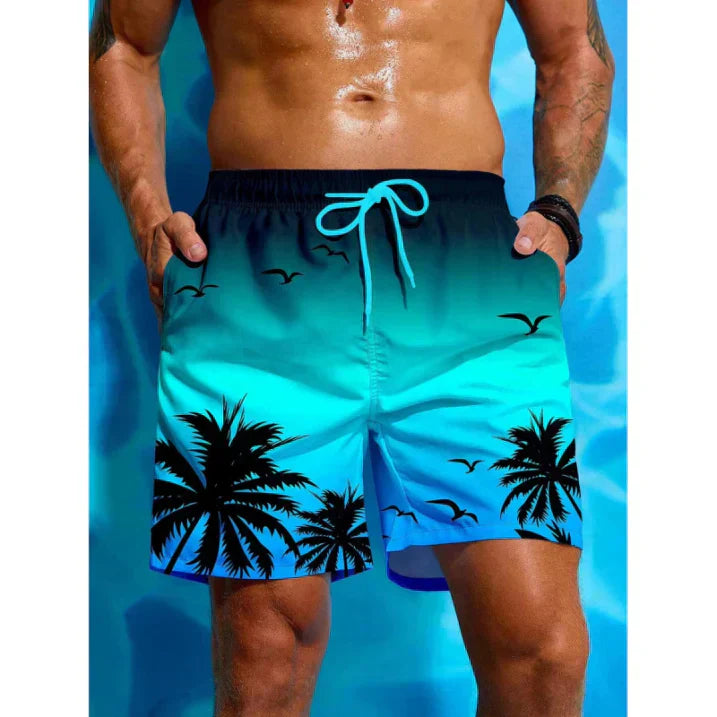 Men’s Tropical Swim Shorts