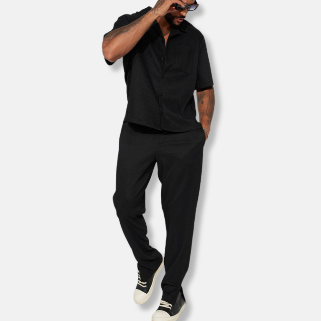 Men’s Short Sleeve Shirt Set