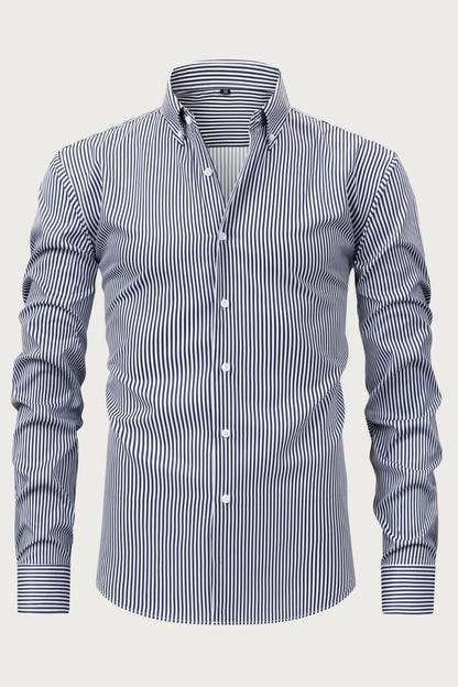 Men’s Striped Long Sleeve Shirt