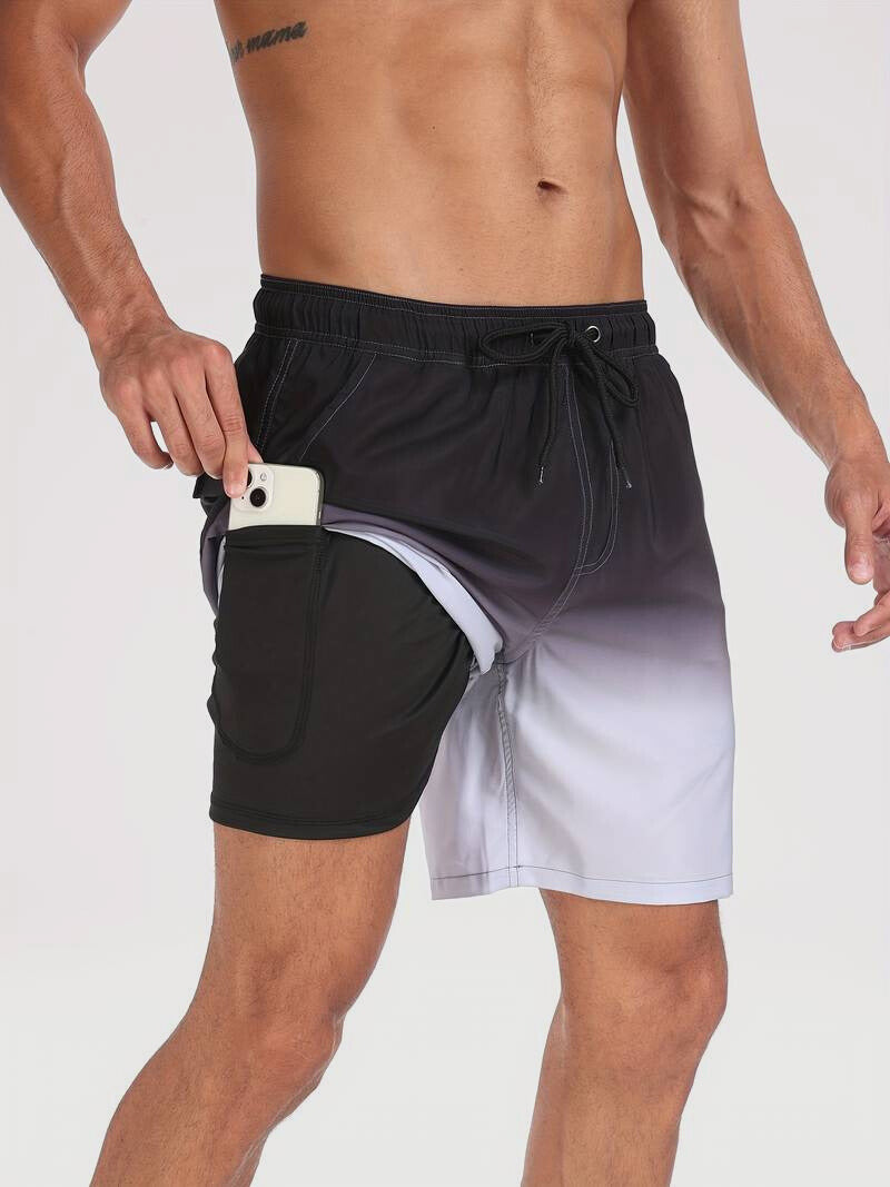 Men's 2-in-1 Swim Shorts