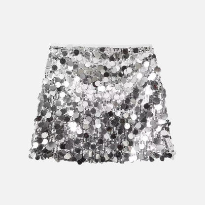Sequin Mini Skirt for Elegant Party and Evening Looks