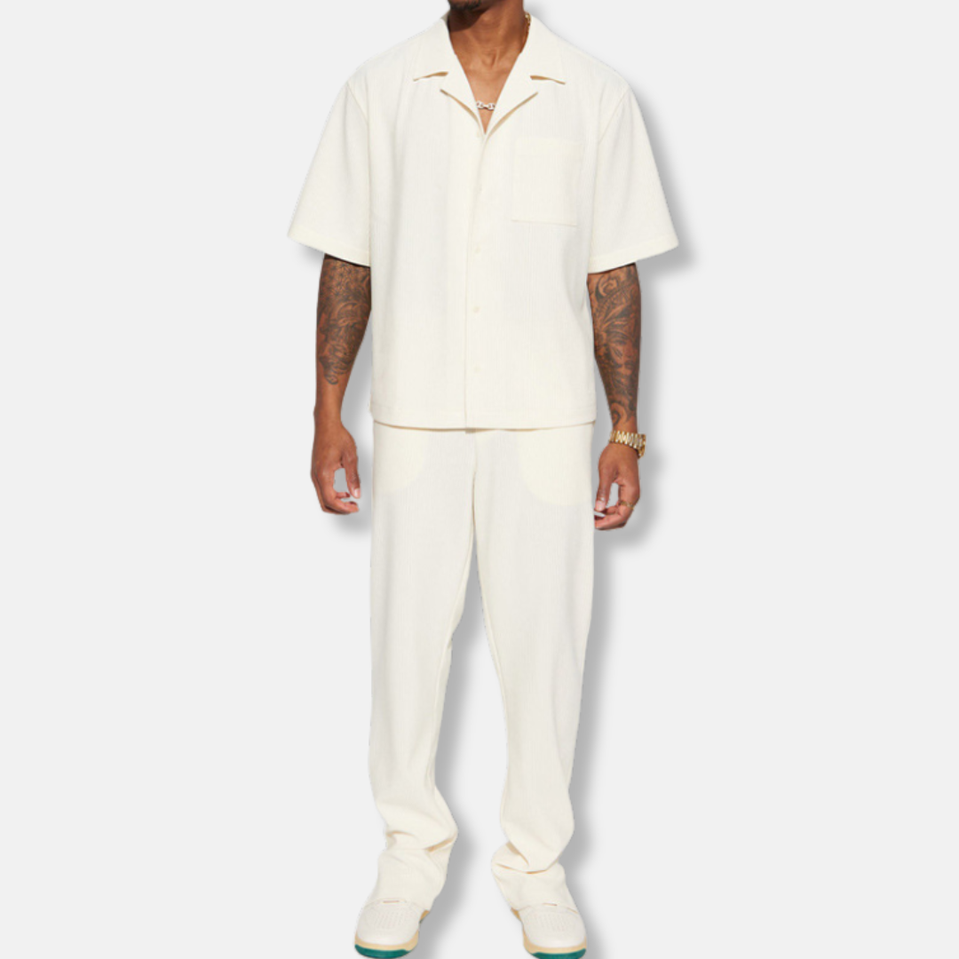 Men’s Short Sleeve Shirt Set