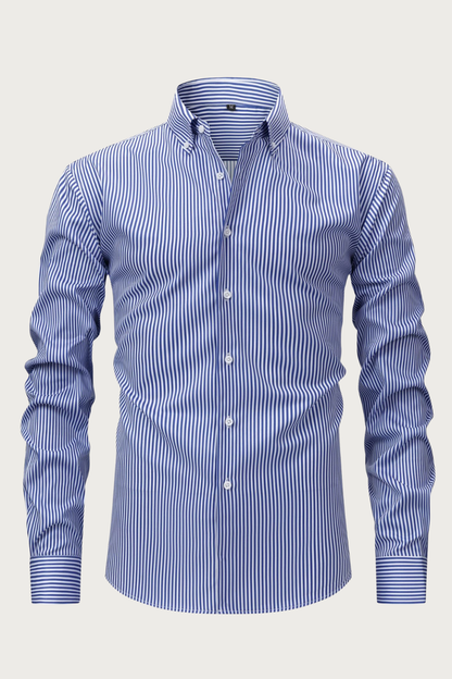 Men’s Striped Long Sleeve Shirt