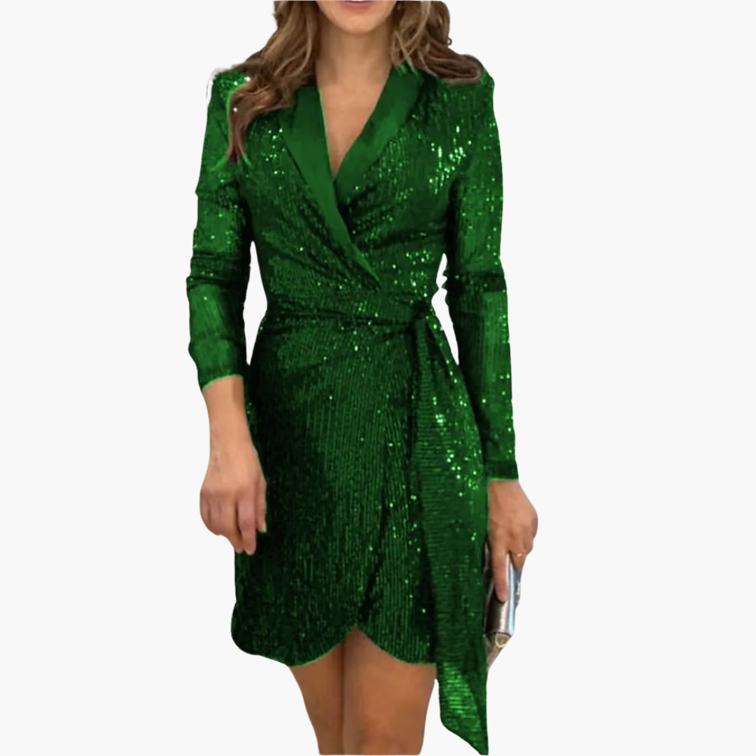 green belted blazer dress 4th & Reckless belted blazer dress in olive green