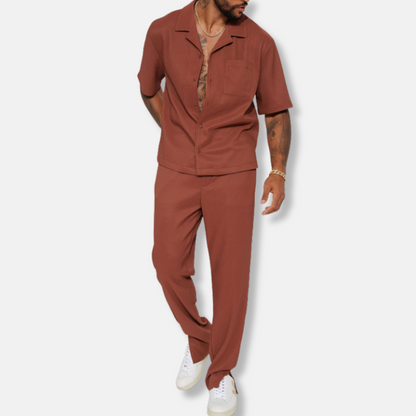 Men’s Short Sleeve Shirt Set