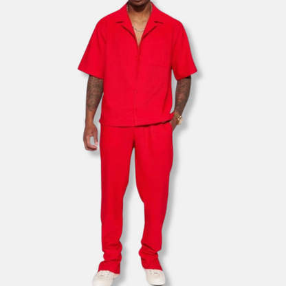 Men’s Short Sleeve Shirt Set