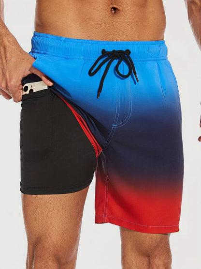 Men's 2-in-1 Swim Shorts