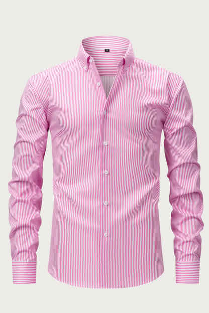 Men’s Striped Long Sleeve Shirt