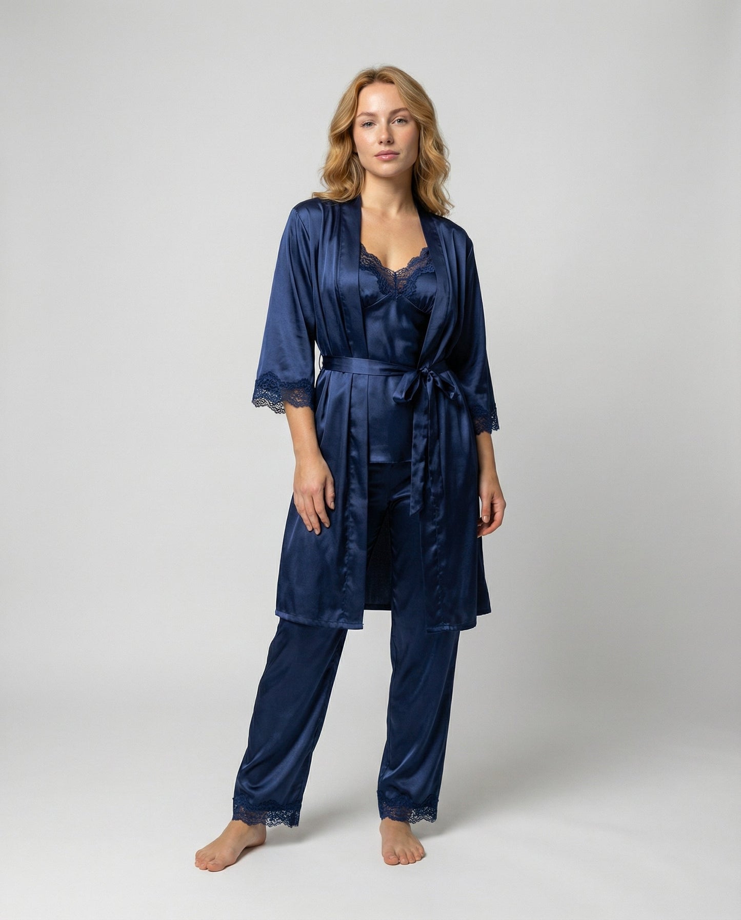 Luxury Women’s Silk Pajama Set
