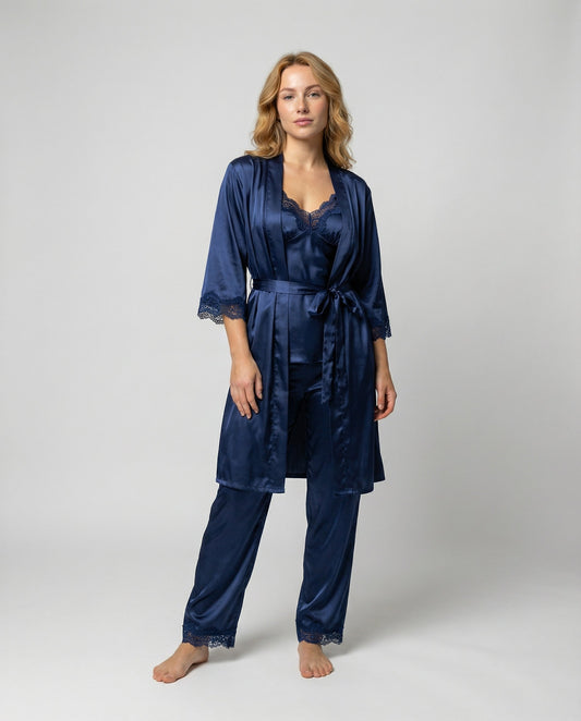 Luxury Women’s Silk Pajama Set