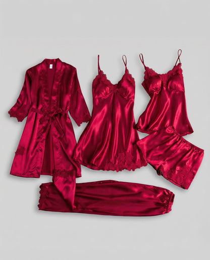 Luxury Women’s Silk Pajama Set