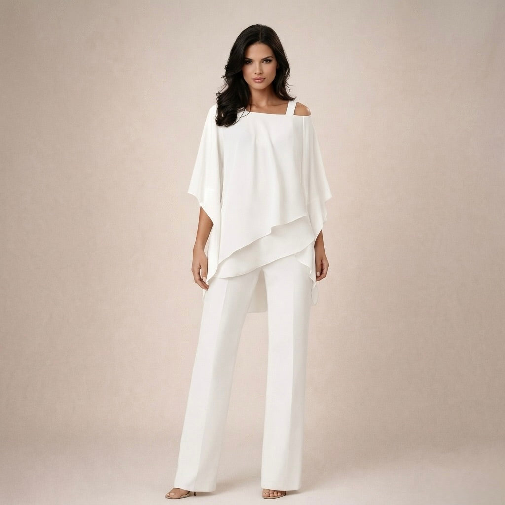 Elegant and Modern Off-Shoulder Set