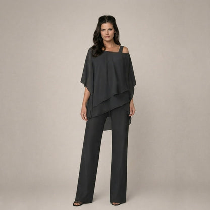 Elegant and Modern Off-Shoulder Set