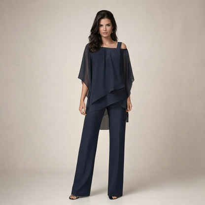 Elegant and Modern Off-Shoulder Set