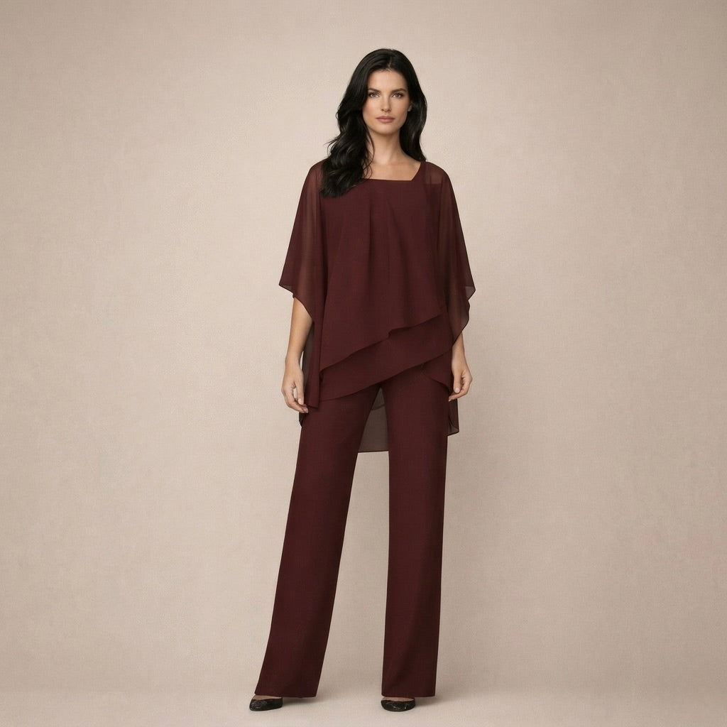 Elegant and Modern Off-Shoulder Set