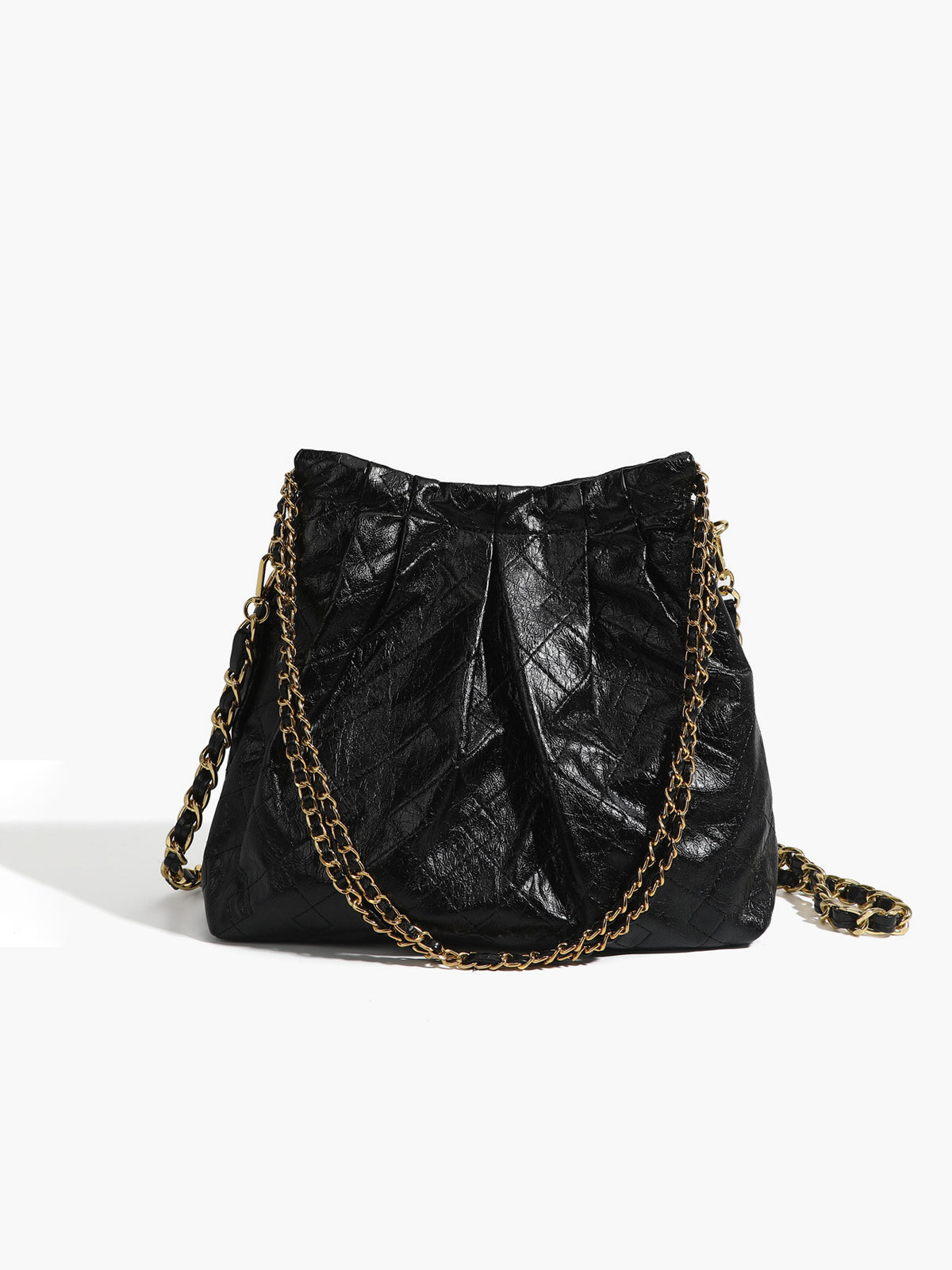 Quilted Chain Shoulder Bag for Elegant Evening Looks