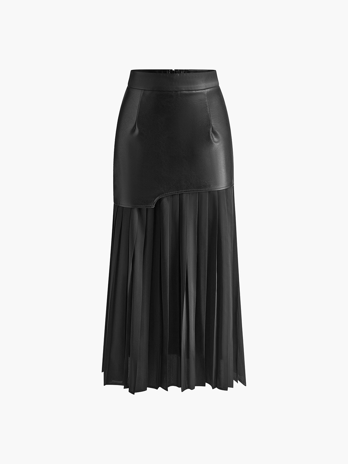 Pleated Maxi Skirt for Elegant Flowing Styling Looks