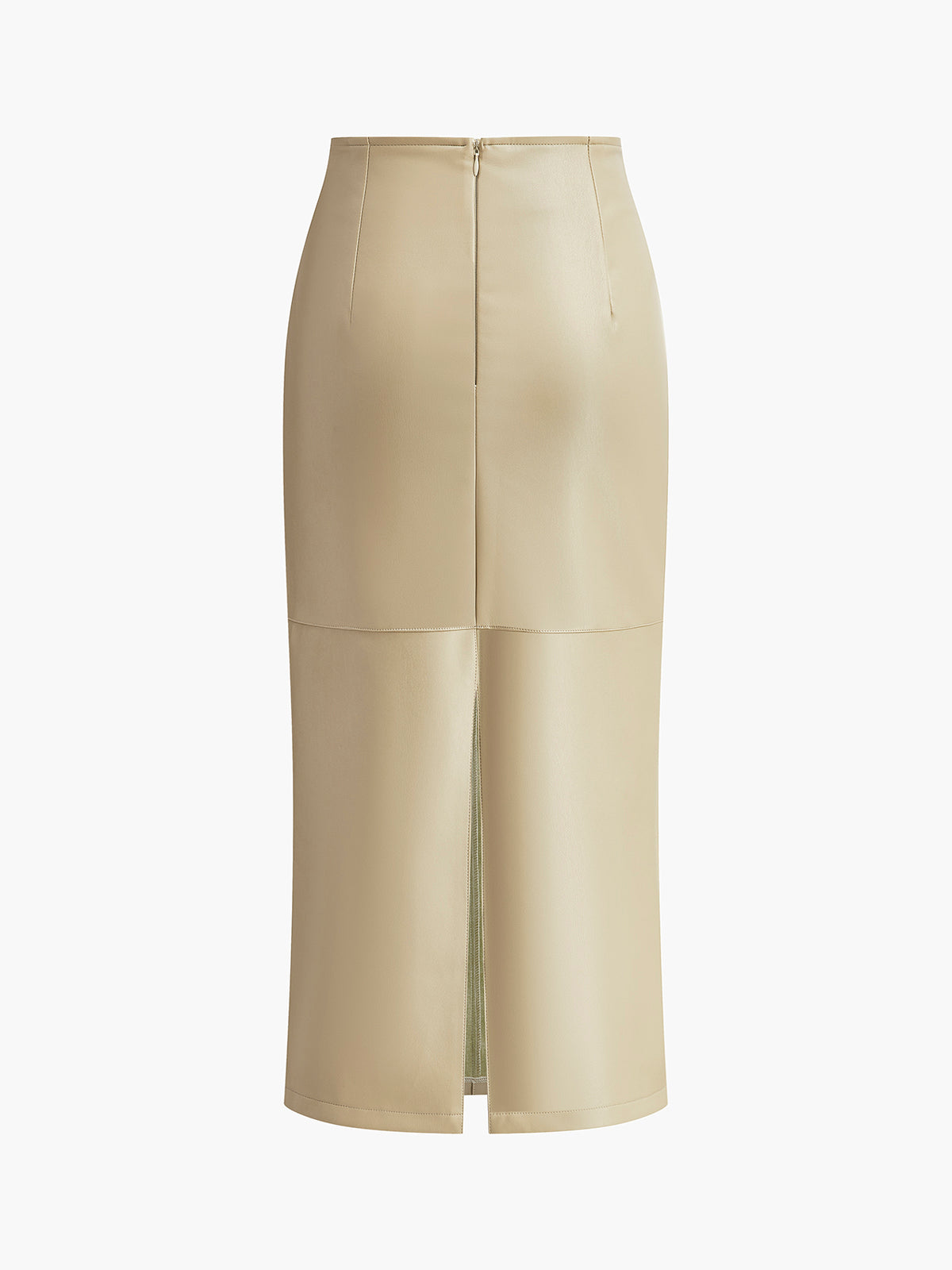 Leather Midi Skirt for Chic Everyday and Evening Styling