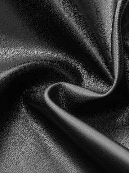 Leather Midi Skirt for Sleek Modern Chic Styling
