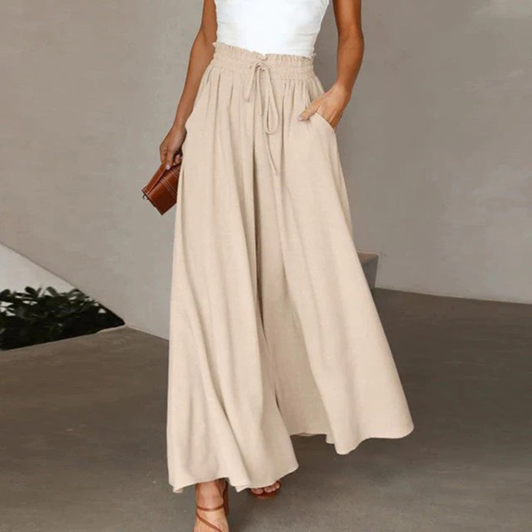 Maxi A-Line Skirt for Elegant Feminine Styling Looks