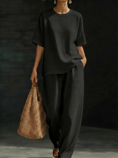 Stylish And Relaxed Two Piece Set