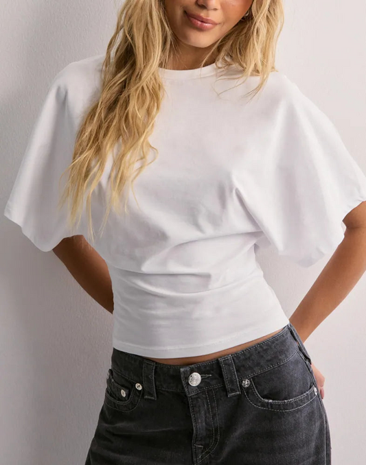 Women’s T-Shirt With Wide Sleeves Casual Comfortable Look