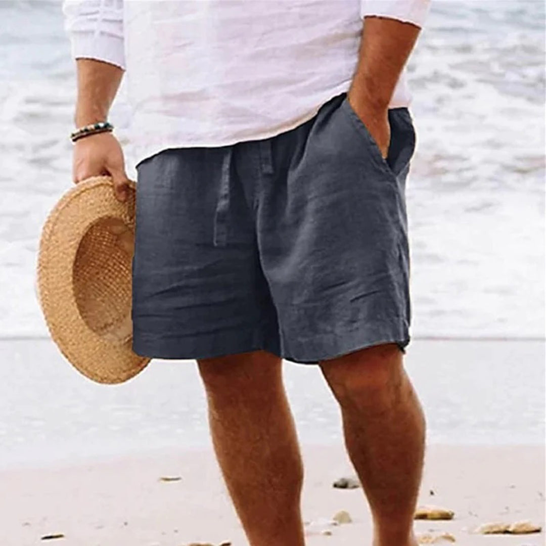 Men’s Linen Feel Shorts