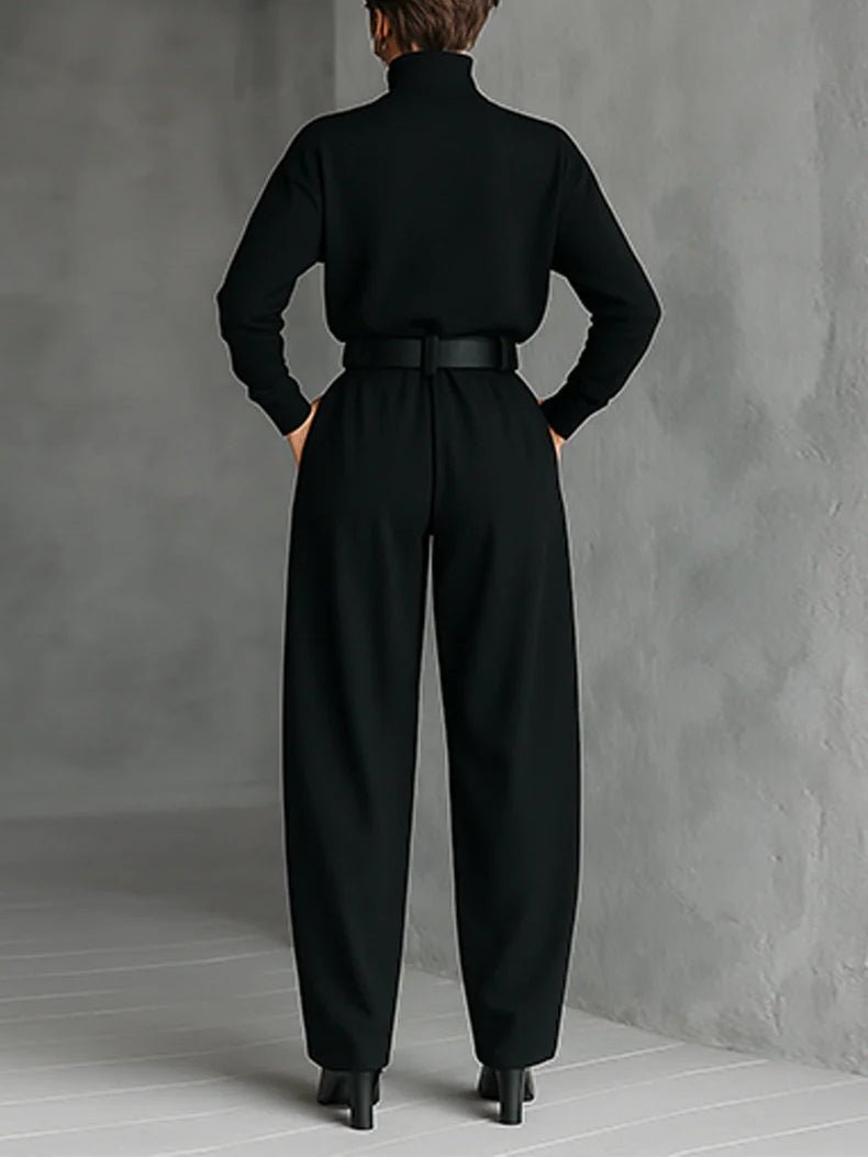 Elegant Women’s Turtleneck Set