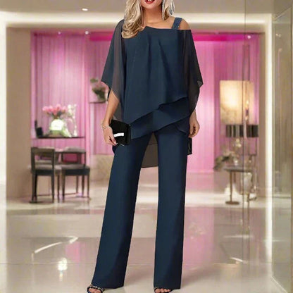 Elegant Women’s Chiffon Set