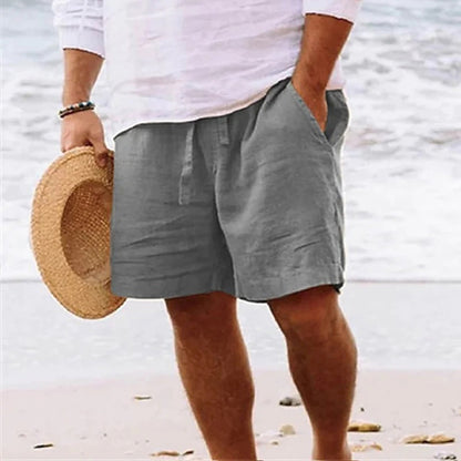 Men’s Linen Feel Shorts