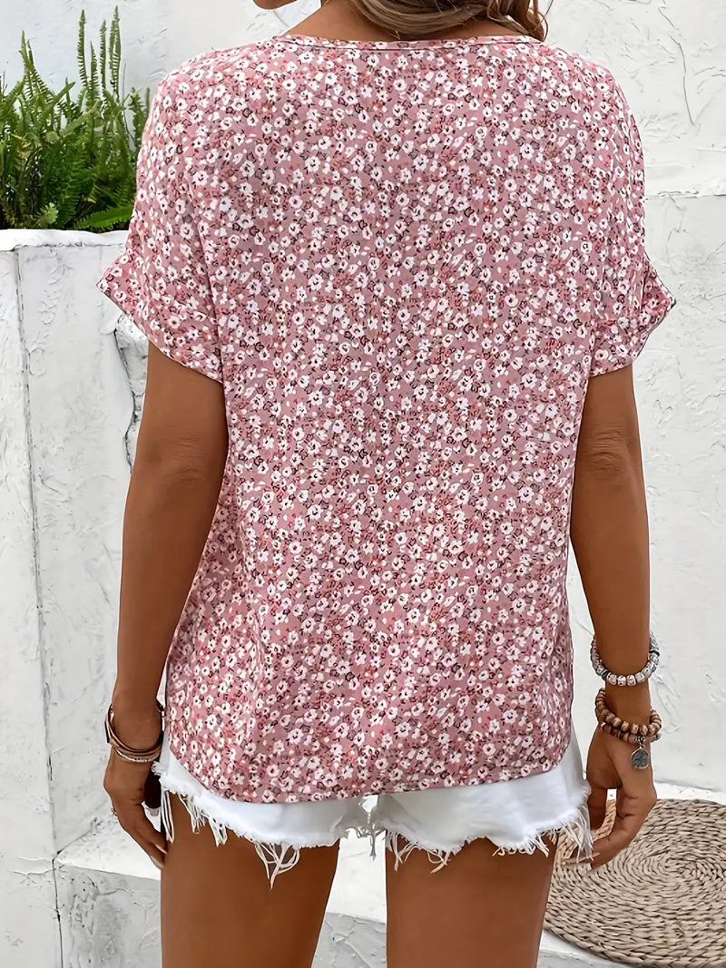 Women's Summer Top – Cropped Cut, Lightweight Material & Airy Design