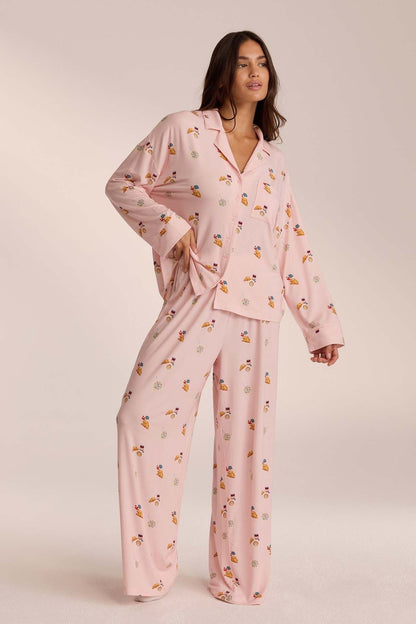 Relaxed Fit Women's Pajama Set for Cozy Comfort