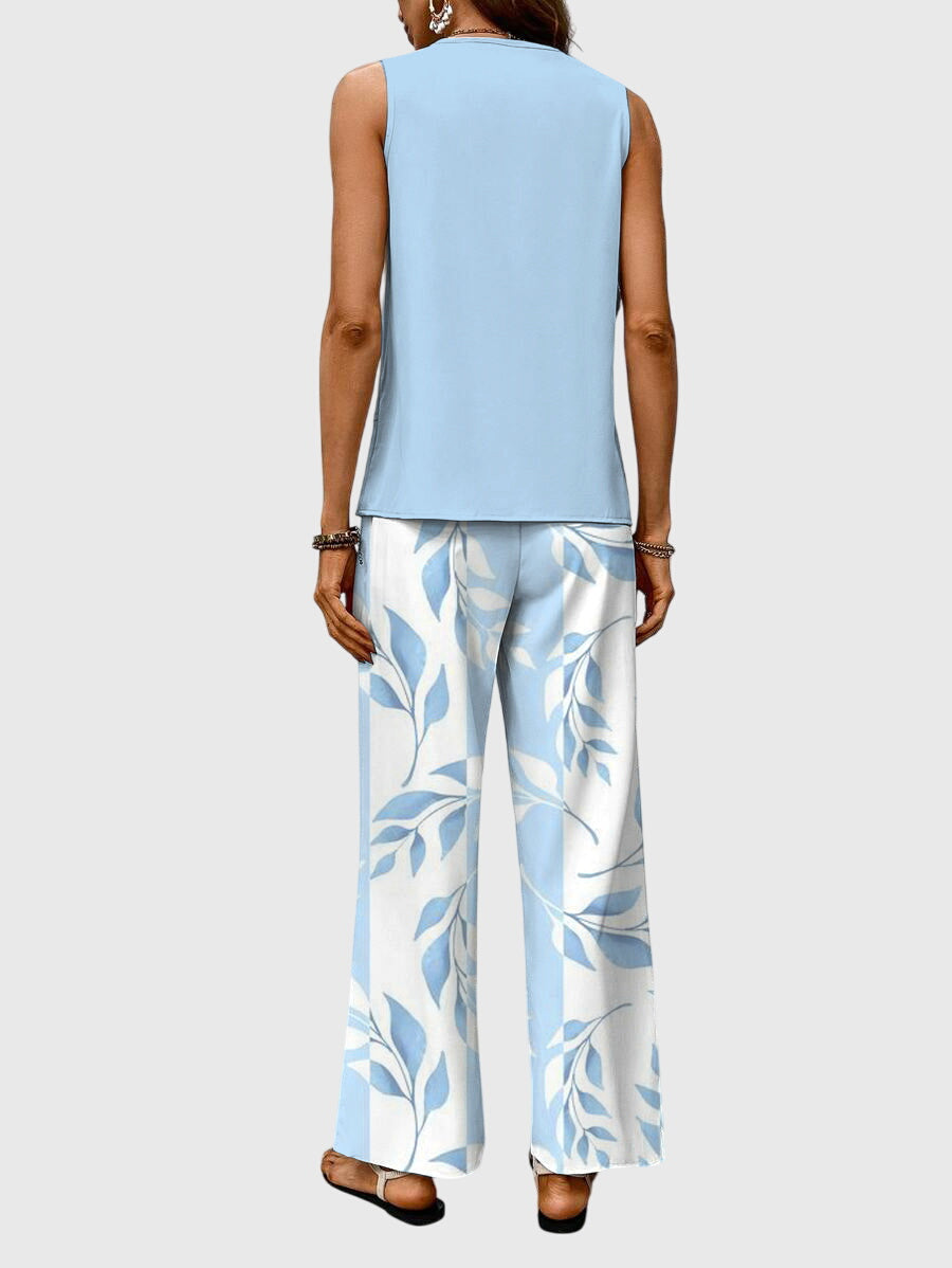 Elegant Two-Piece Summer Set