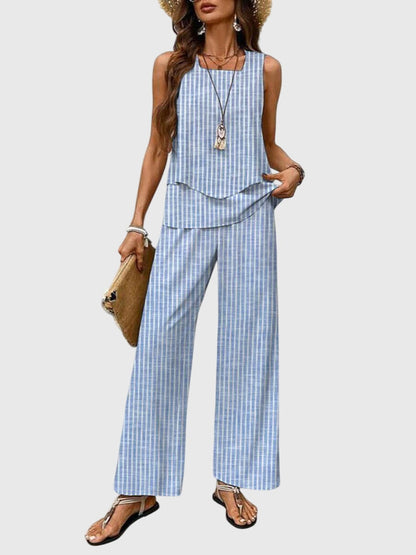 Elegant Two-Piece Summer Set