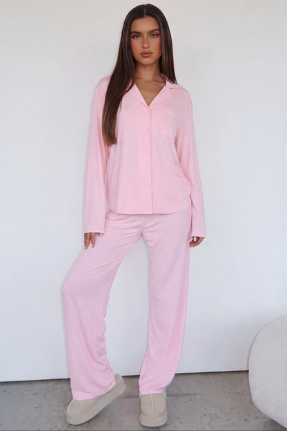 Elegant Relaxed Fit Lounge Set