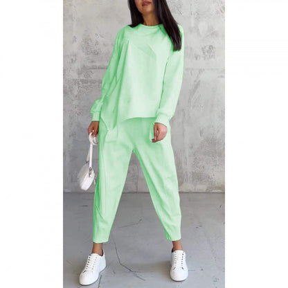 Asymmetrical Two-Piece Comfort Set