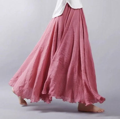 Flowing Maxi Skirt for Elegant Feminine Everyday Styling