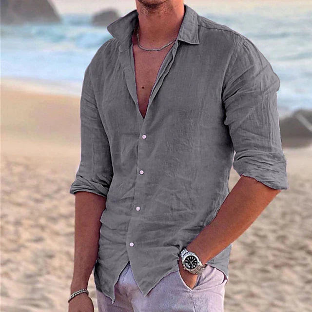 Men’s Long Sleeve Summer Shirt