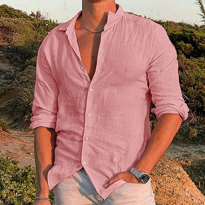 Men’s Long Sleeve Summer Shirt