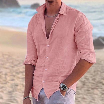 Men’s Long Sleeve Summer Shirt