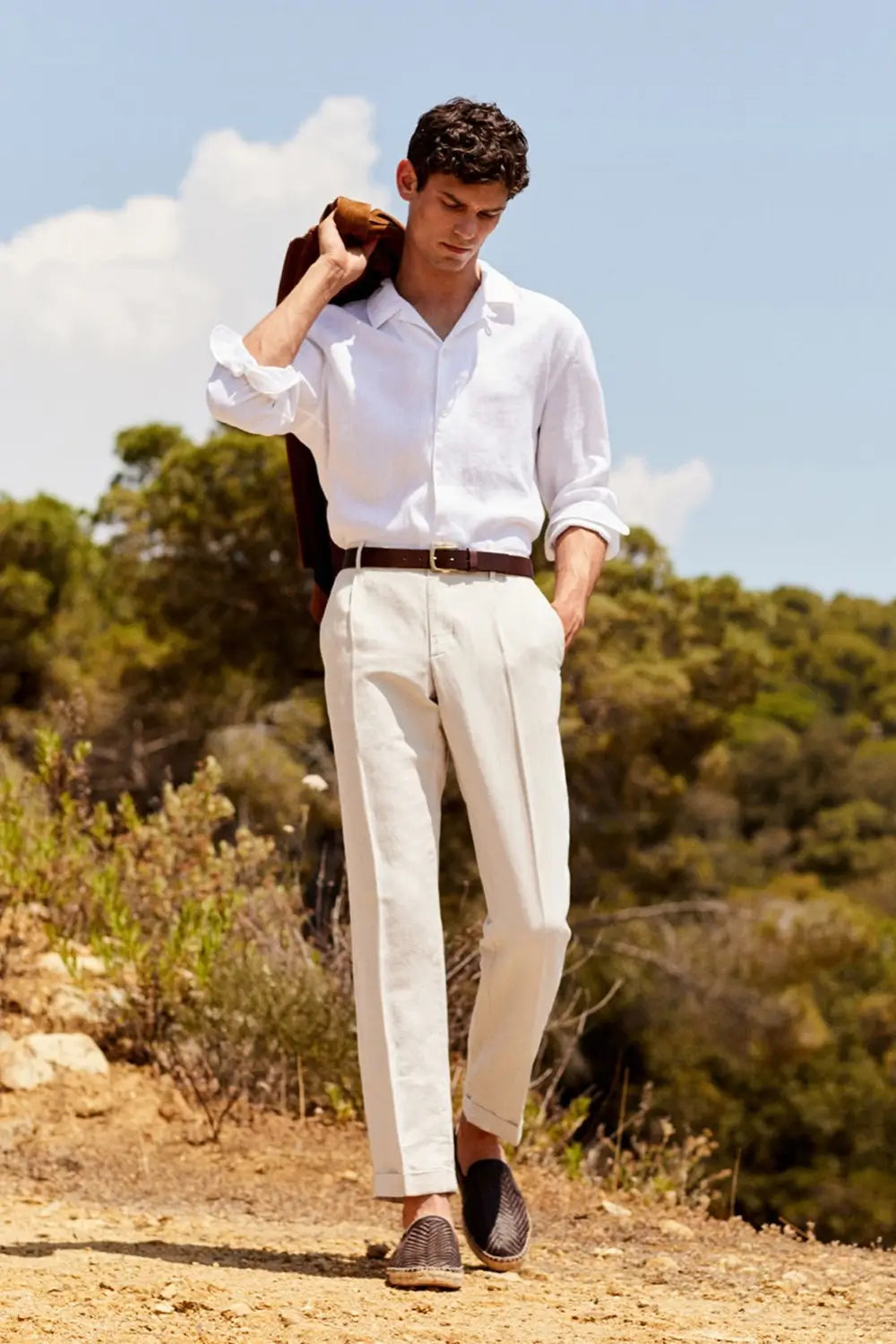 Men’s Tailored Button-Up Shirt