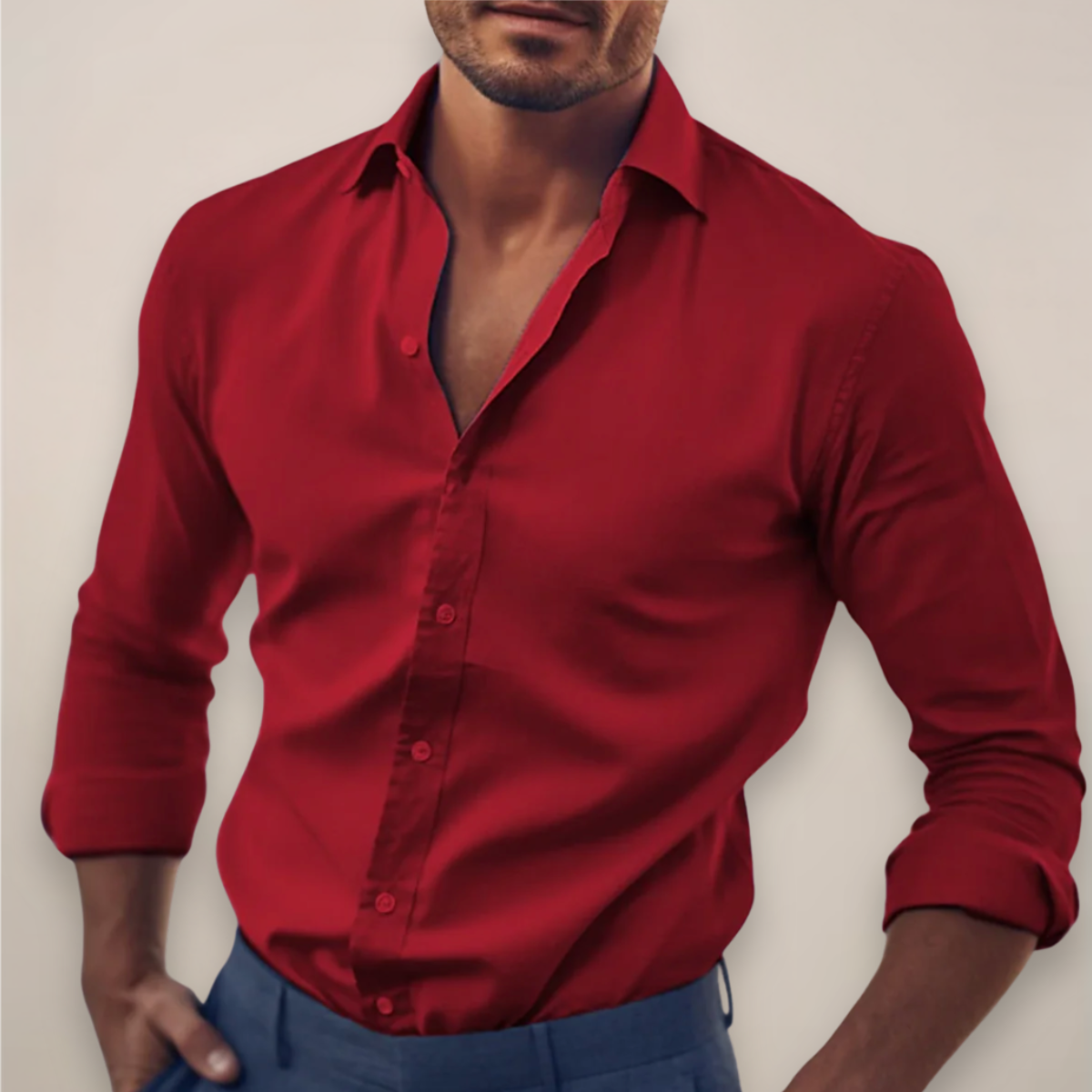 Men’s Formal Long Sleeve Shirt