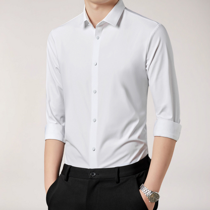 Men’s Long Sleeve Button-Up Shirt