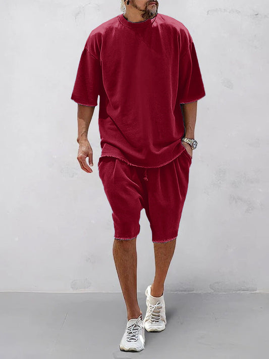 Men’s Short Sleeve T-Shirt Set
