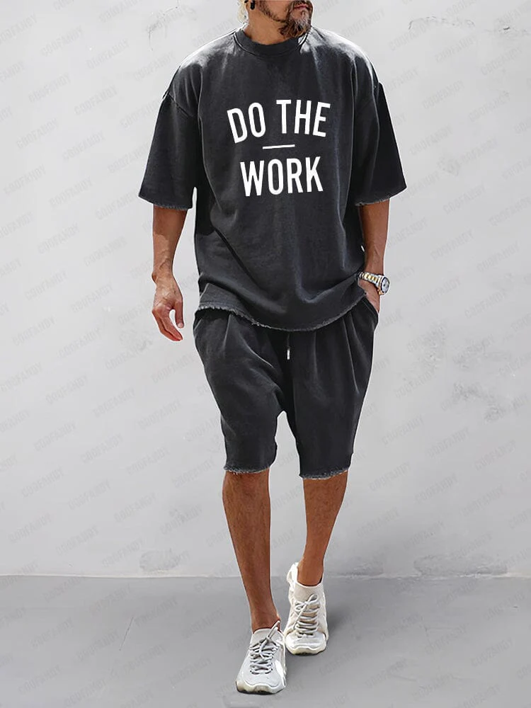 Men’s Short Sleeve T-Shirt Set